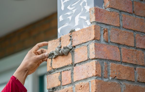 Brick Pillar Repair in Glen Allen