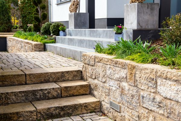 Stone Step Replacement in Glen Allen