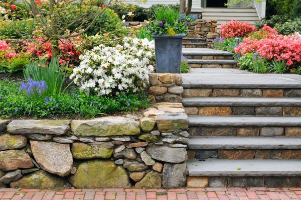 Stone Stairs Repair in Glen Allen