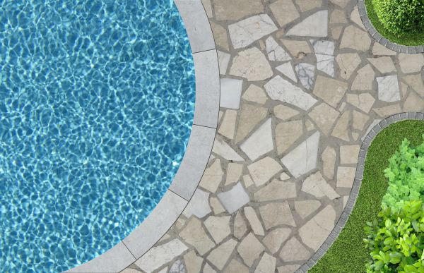 Flagstone Grout Repair in Glen Allen