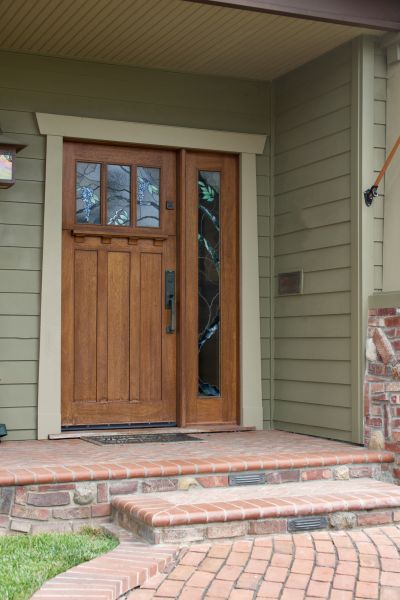 Front Porch Brick Repair in Glen Allen