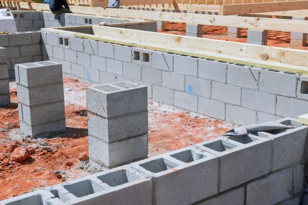 Cement Block Installation in Glen Allen