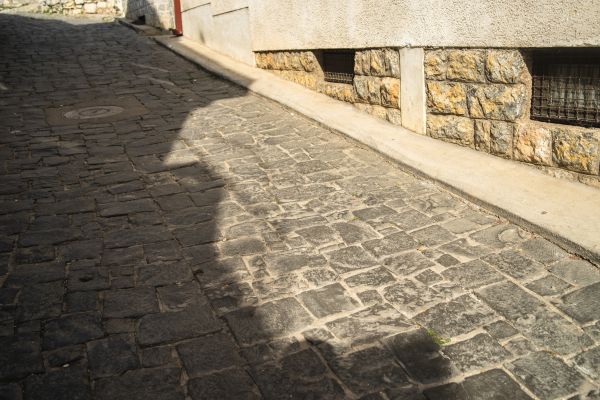 Stone Sidewalk Repair in Glen Allen